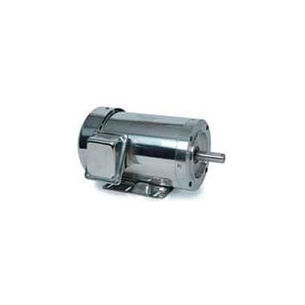 Leeson Electric Leeson Motors 3-Phase Washguard Duty Motor 2/1.5HP, 3450/2850RPM, 145, TEFC, 208 230/460V, 60/50HZ 191490